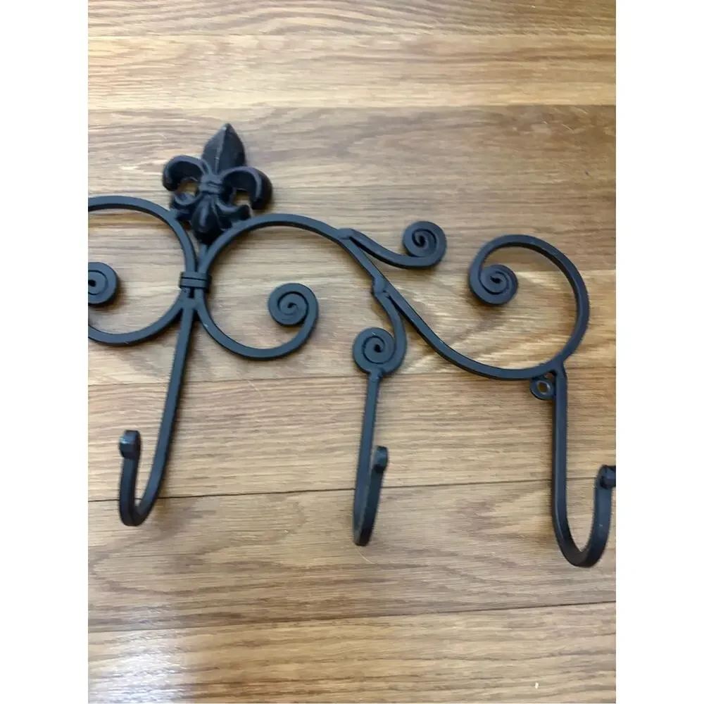 Wrought iron hanger hooks